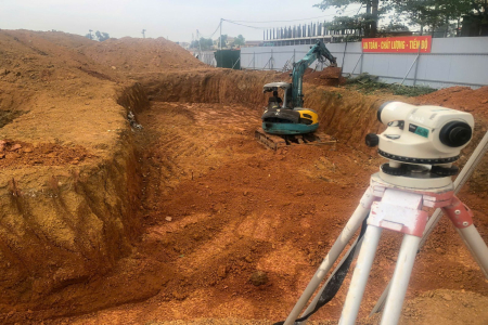 CẬP NHẬT TIẾN ĐỘ TRIỂN KHAI THI CÔNG MÓNG NHÀ THI ĐẤU – DỰ ÁN DOANH TRẠI TRUNG ĐOÀN BBCG 88 – SƯ ĐOÀN 308 / QUÂN ĐOÀN 12